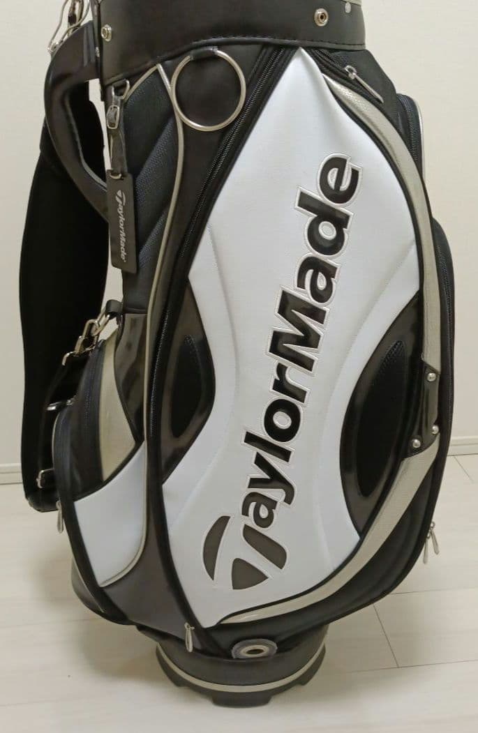 TaylorMade キャディバッグ 白/黒