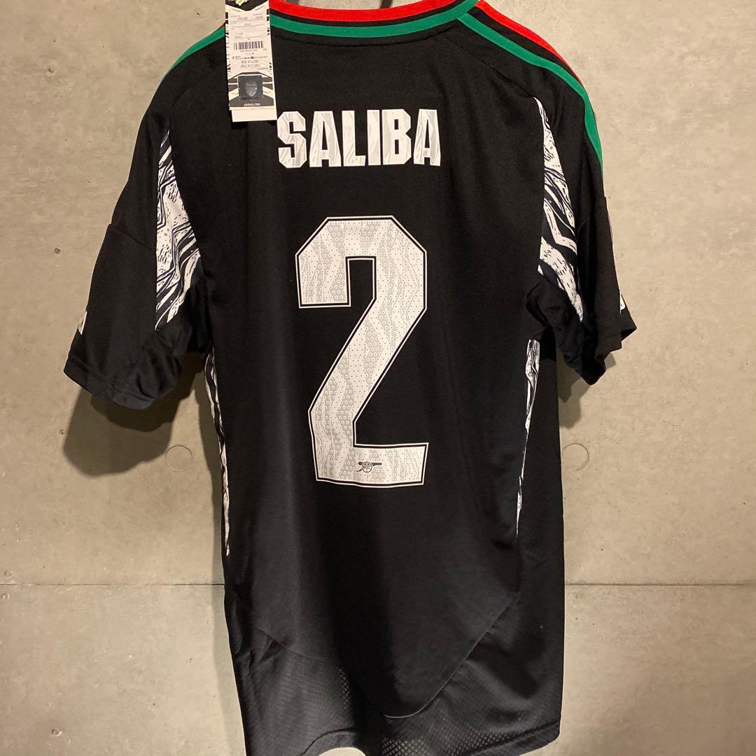 サリバ　アーセナル　 24/25　アウェイ　CL仕様