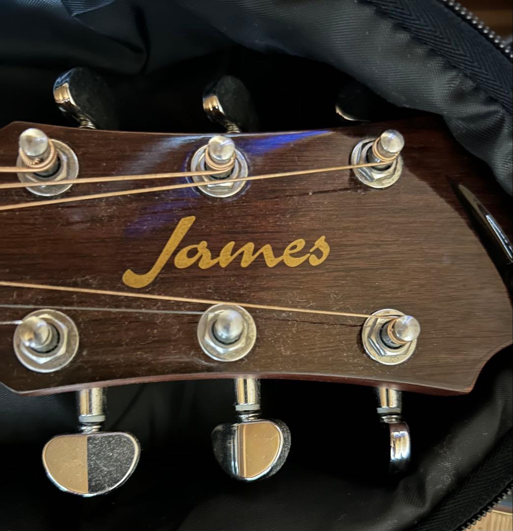 James J-300D NAT アコースティックギター ギグバッグ付き
