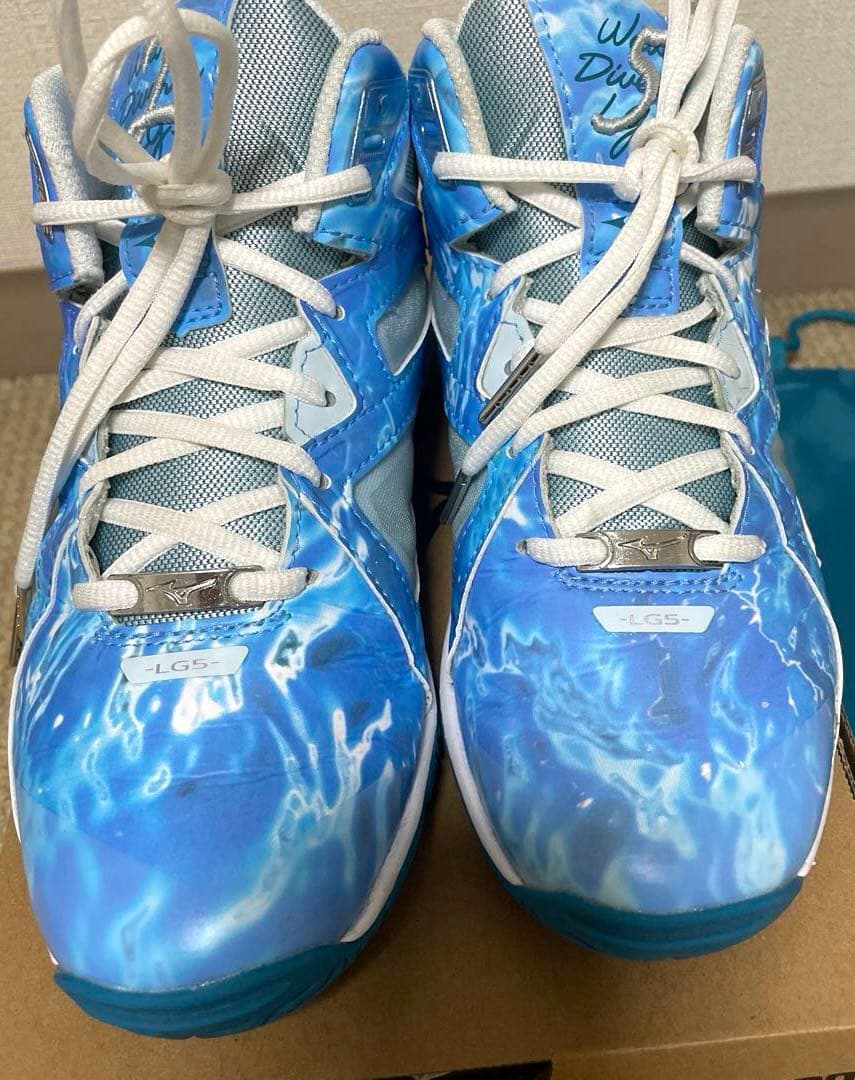 ミズノ ウェーブダイバースLG5 25周年限定版 23.5cm