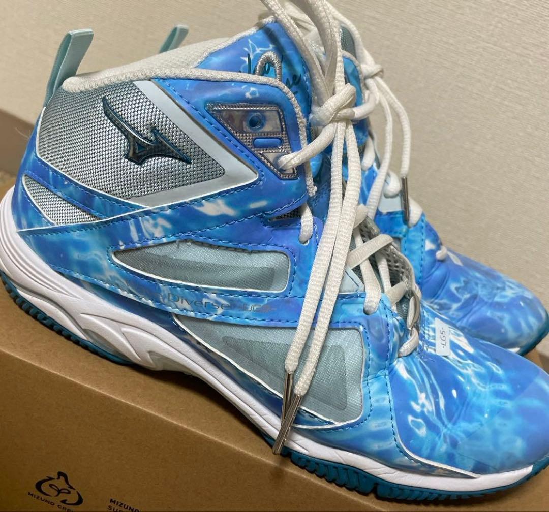 ミズノ ウェーブダイバースLG5 25周年限定版 23.5cm