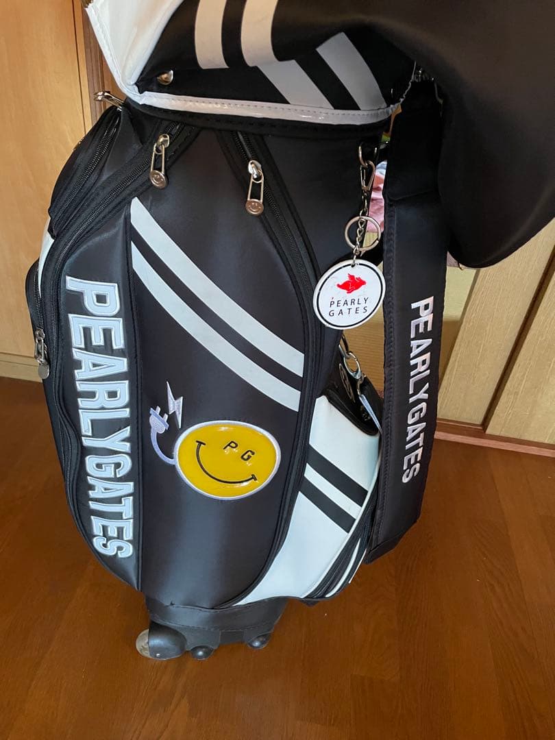 PEARLY GATES キャディバッグ スマイリーフェイス