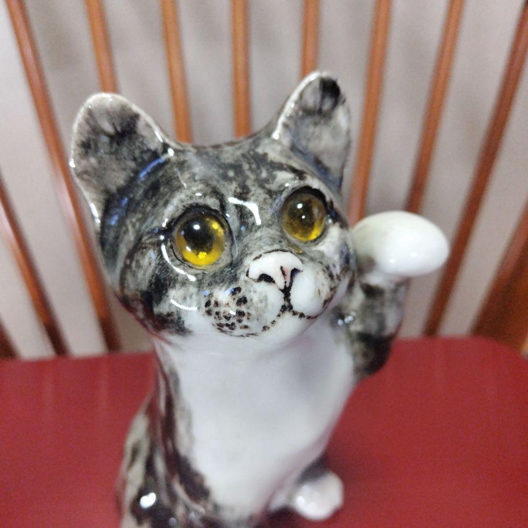 ウィンスタンレイキャット（ケンジントンキャット）片手を上げる可愛い猫、サイズ３