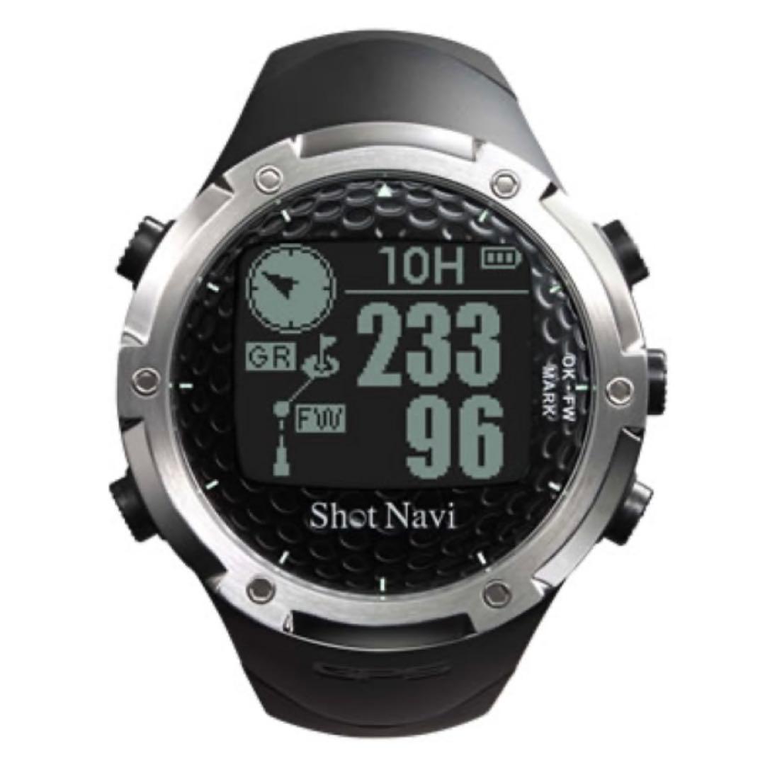 μ　動作確認OK ショットナビ W1-FW 充電器あり 腕時計 GPS