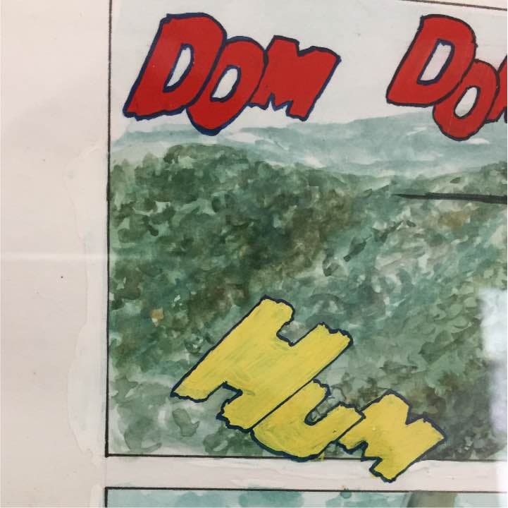 浦沢直樹 直筆生原画