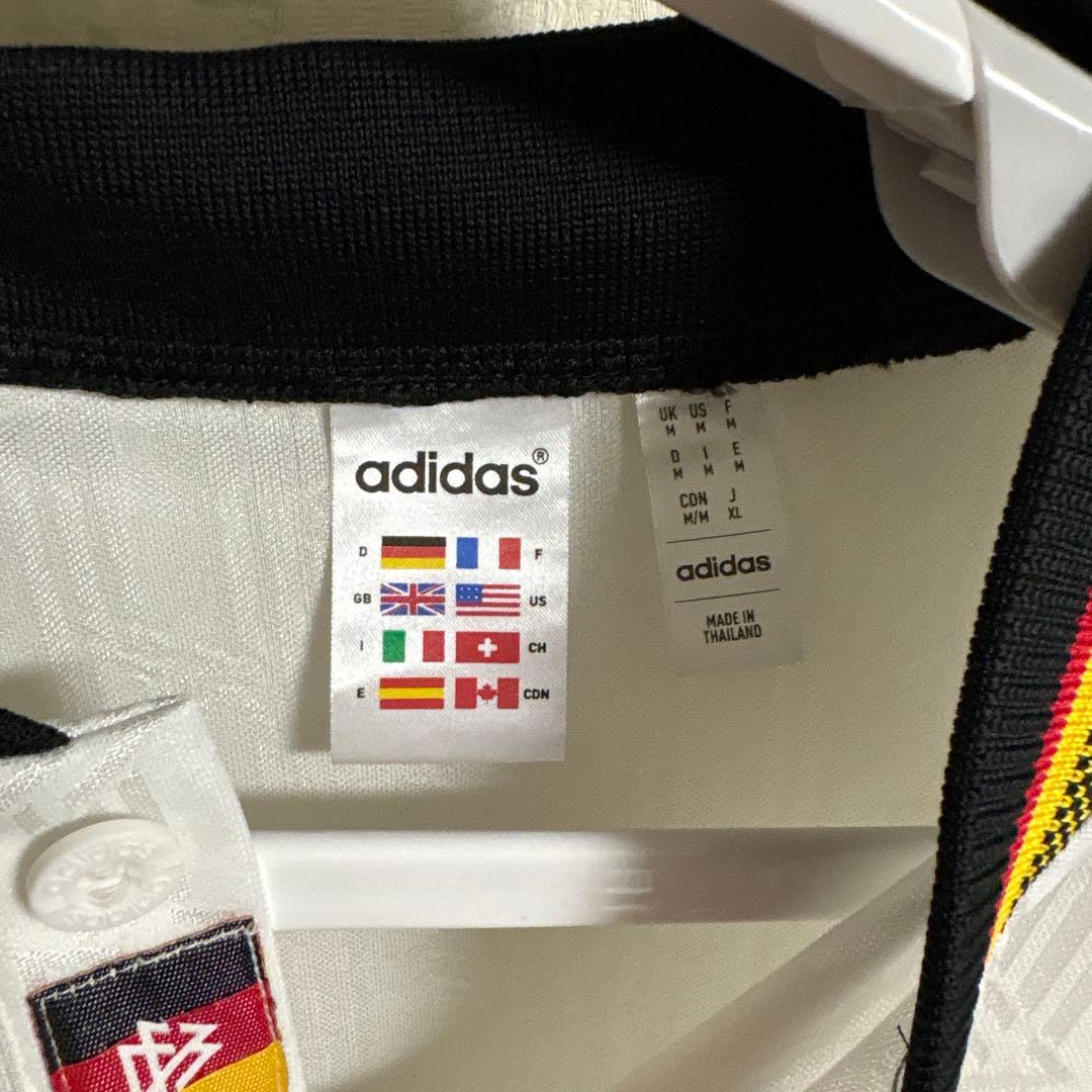 adidas ドイツ代表　1996 ホームユニフォーム　2025年復刻版