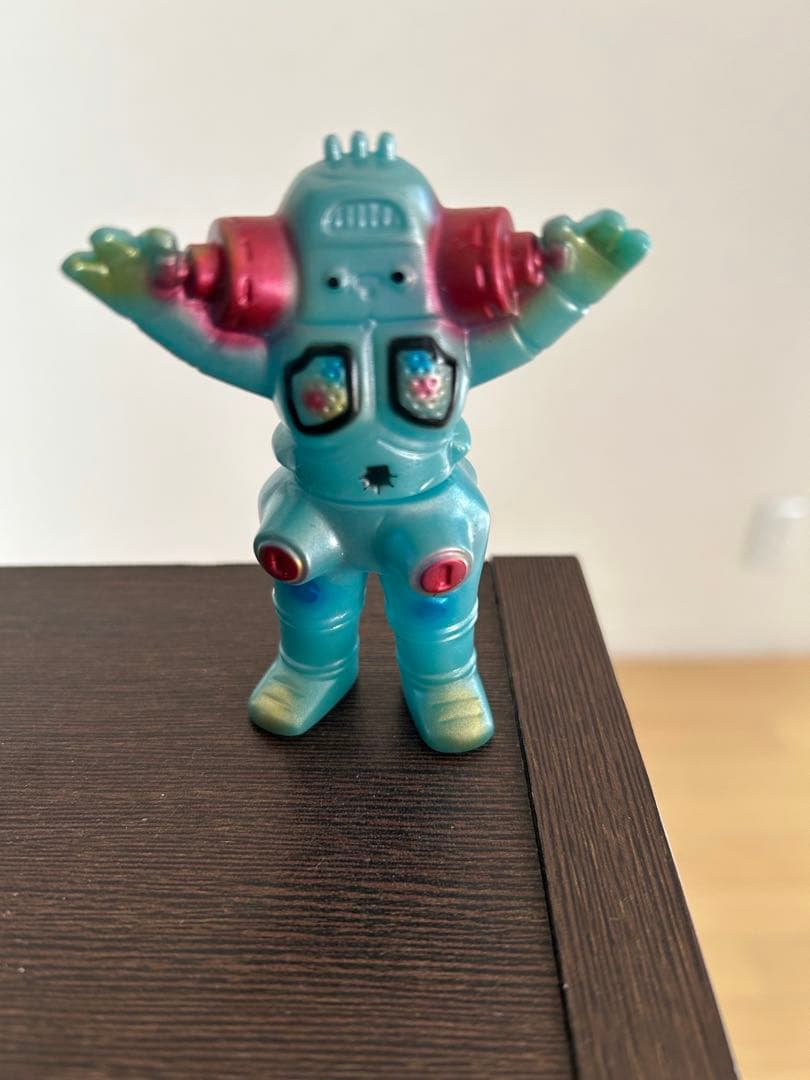 キングジョー シルバー ソフビ フィギュア