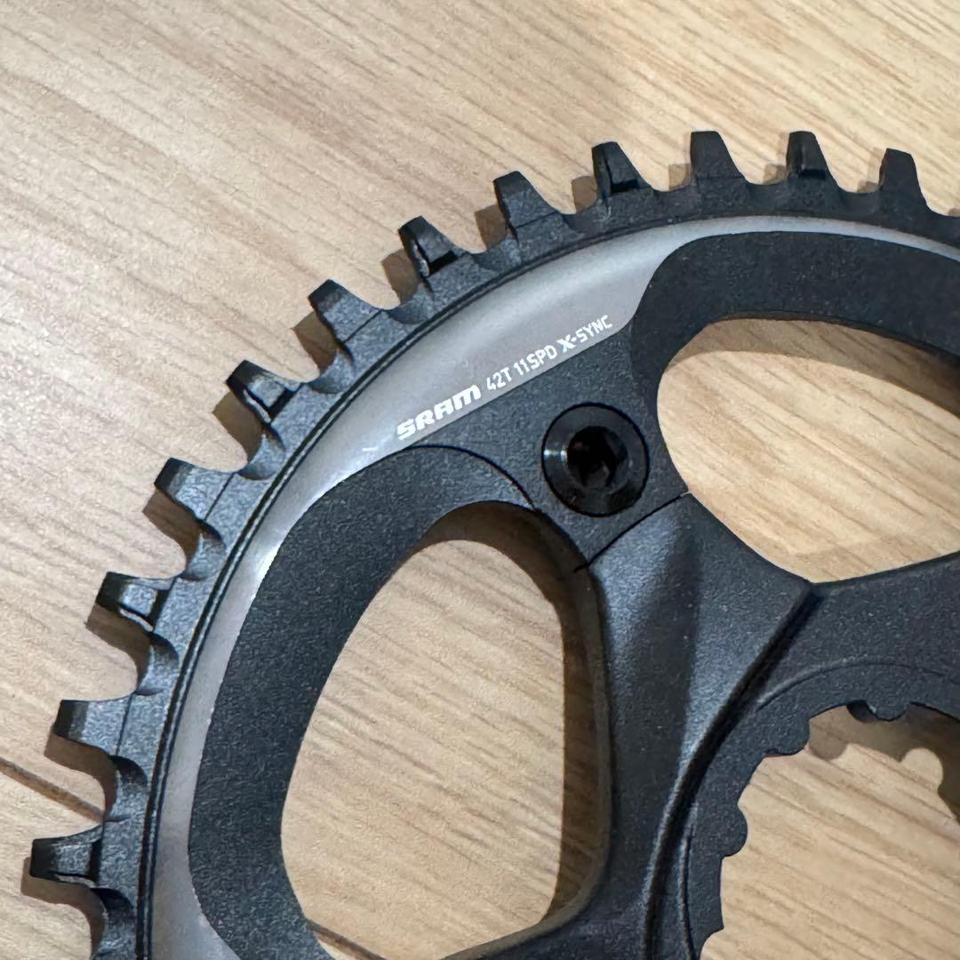 SRAM 42T 11SPD X-SYNC チェーンリング　新品