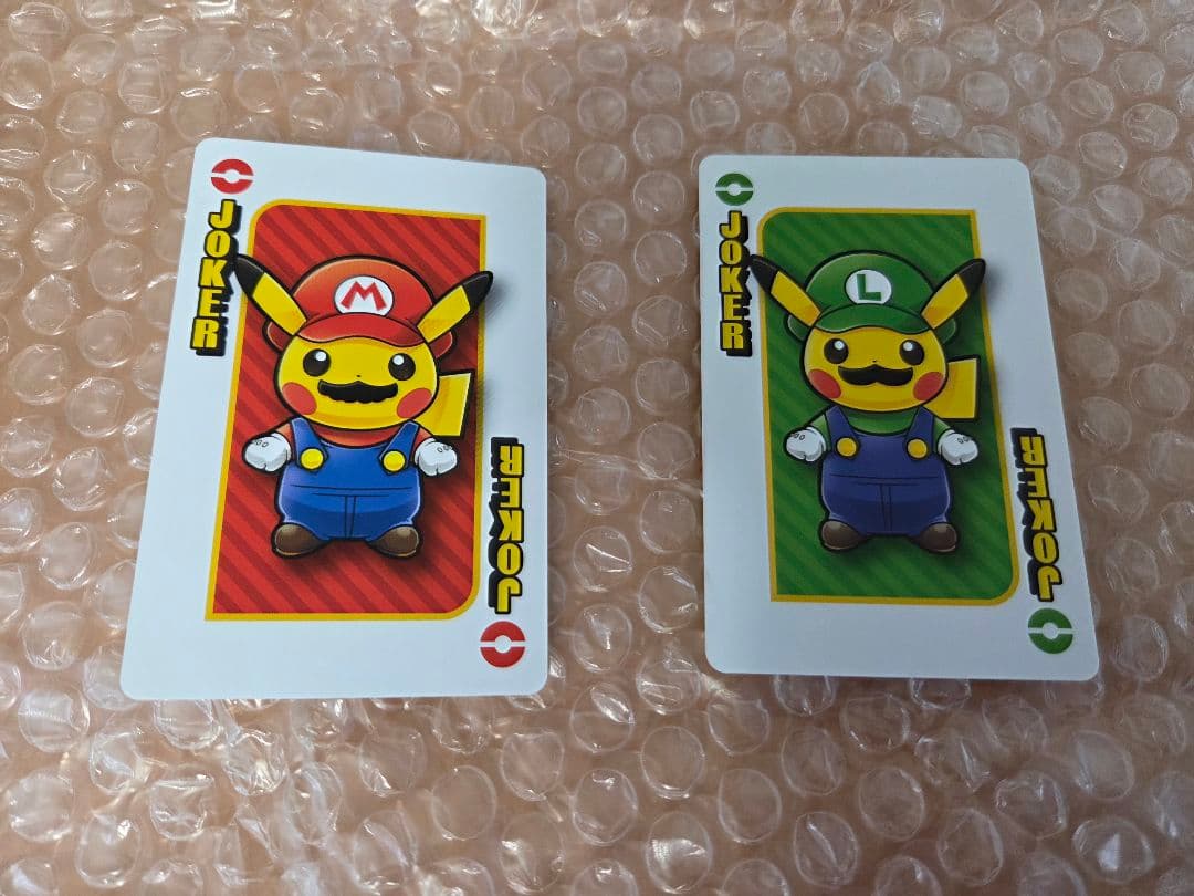 【即購入可】マリオピカチュウ トランプ