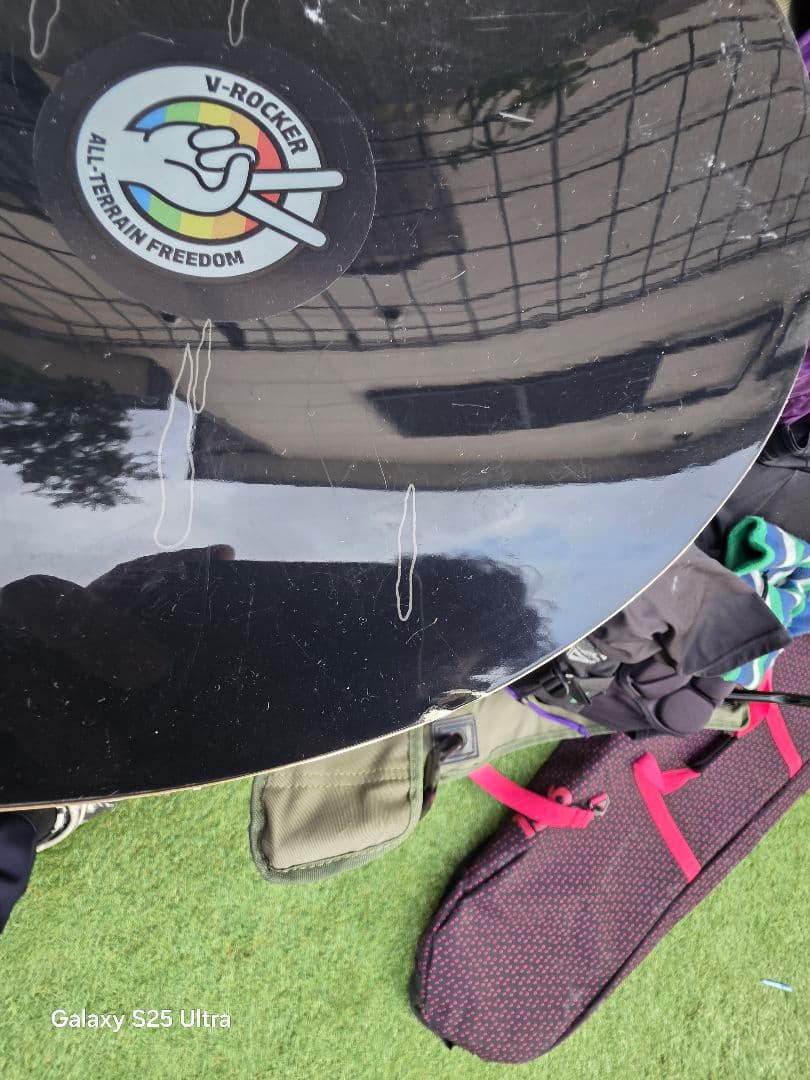 BURTON スノーボード ビンディングセット ブラック レッド