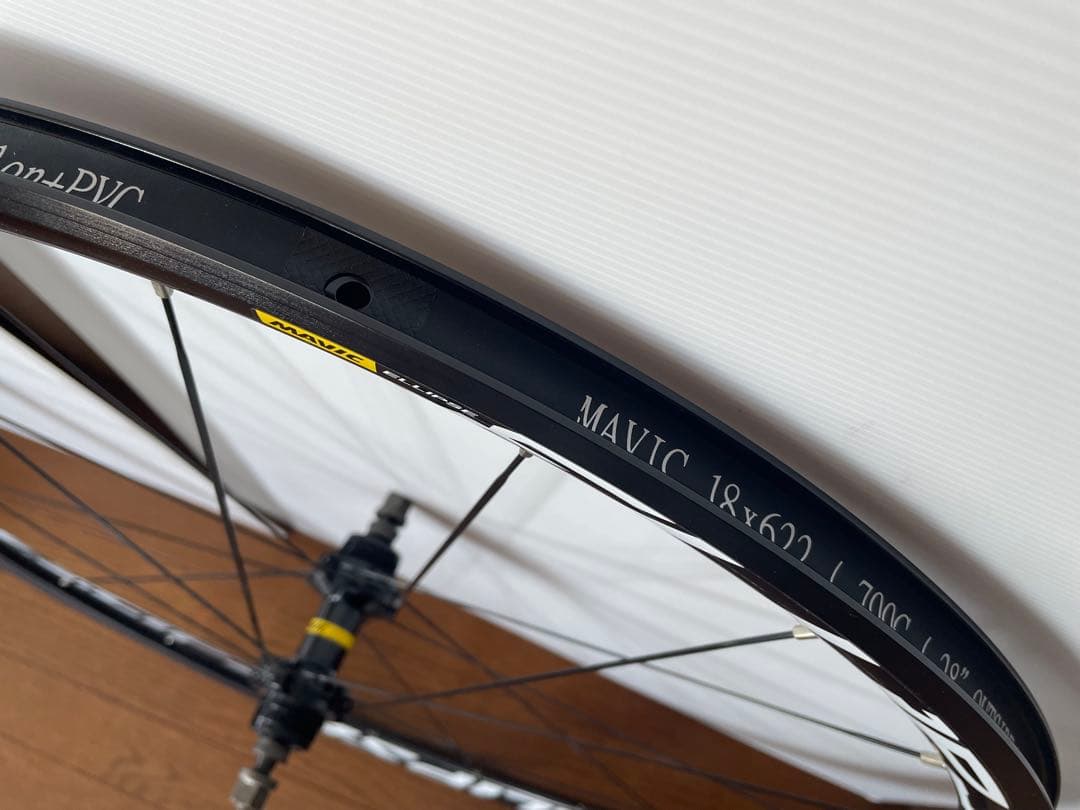 Mavic製　ELLIPSE 700×25mmトラックホイールセット