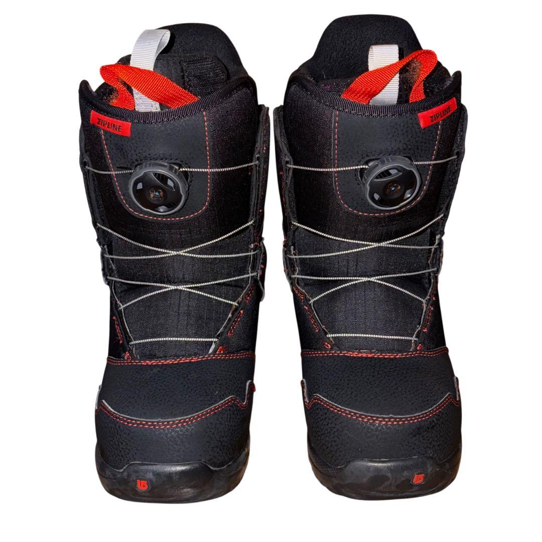 【美品】BURTON ZIPLINE BOA スノボブーツ 23cm 子ども用