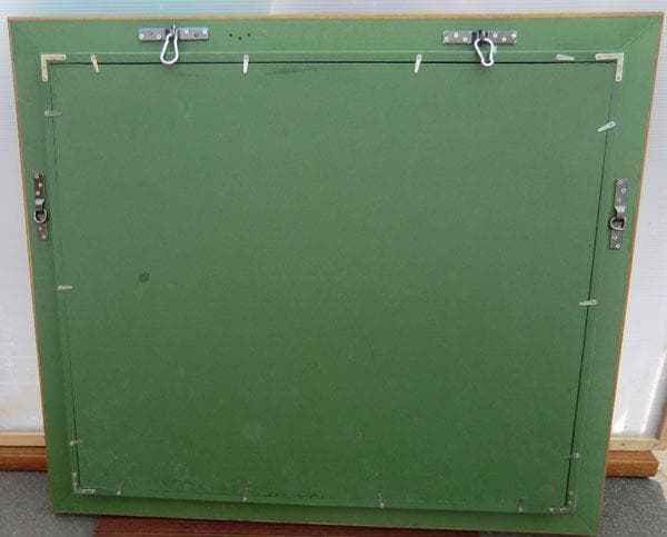 真作保証　北川照生　安曇野の山郷　F20