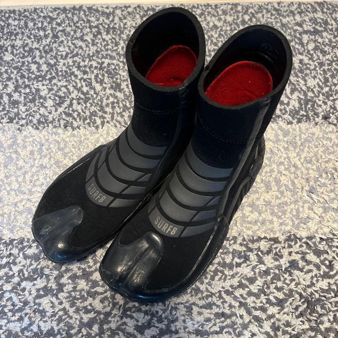 SURF8 サーフブーツ 24cm ブラック