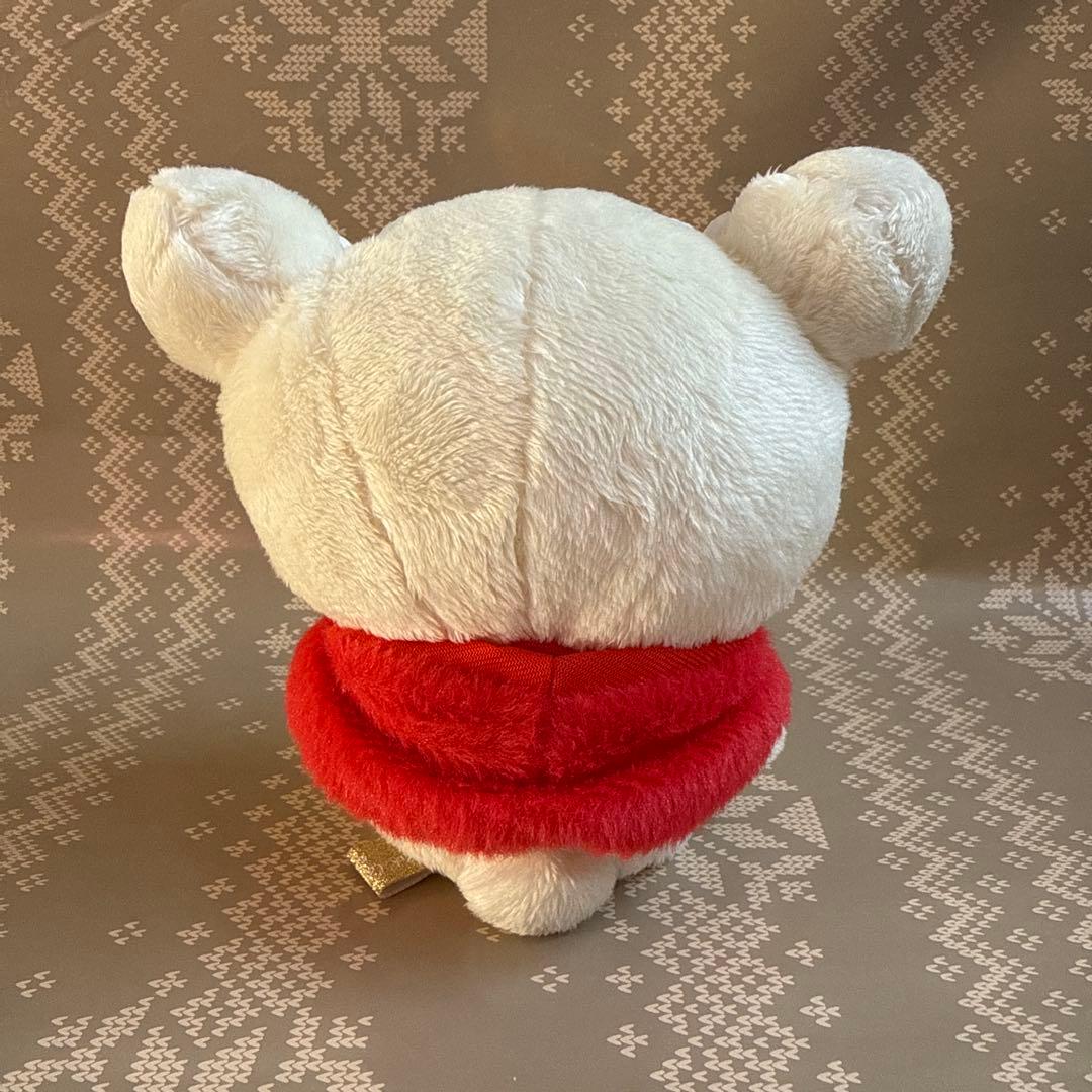 コリラックマ おすわりぬいぐるみ いちご 赤