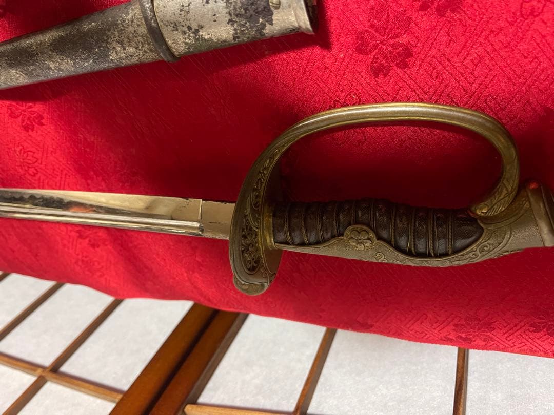 大日本帝国　軍刀 儀礼刀 菊花紋章　希少 貴重 模造刀　当時物