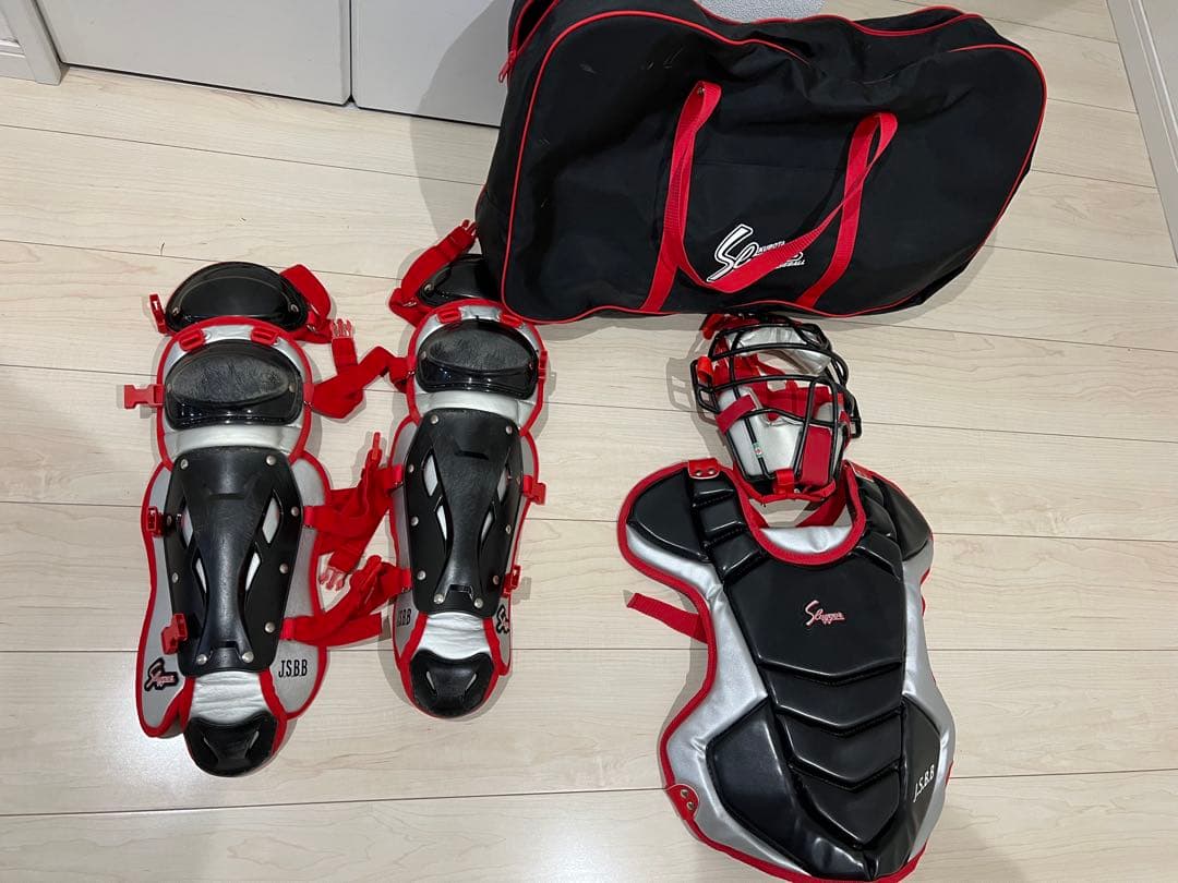少年野球用　キャッチャー防具一式 久保田スラッガー