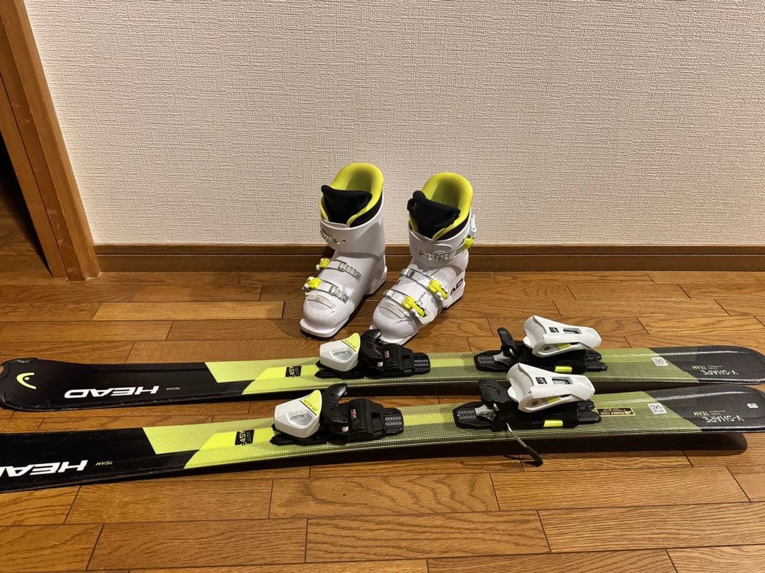 HEAD ジュニアスキー&ブーツセット