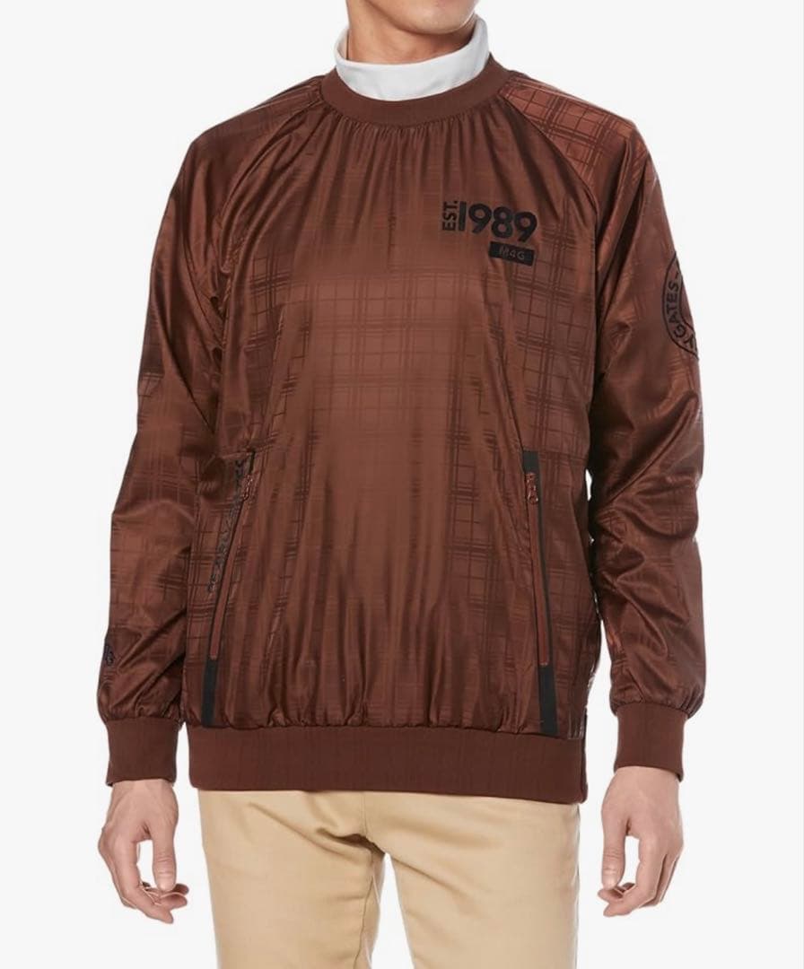 新品 パーリーゲイツ タフレックス スニード サイズ3 ブラウン 蓄熱 ブルゾン