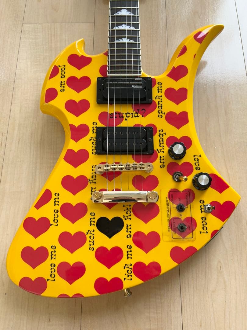 Burny MG-145S／イエローハート／FERNANDES／hideモデル