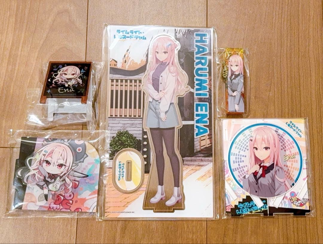 ゆずソフト ライムライト・レモネードジャム コラボカフェ 限定 恵凪セット