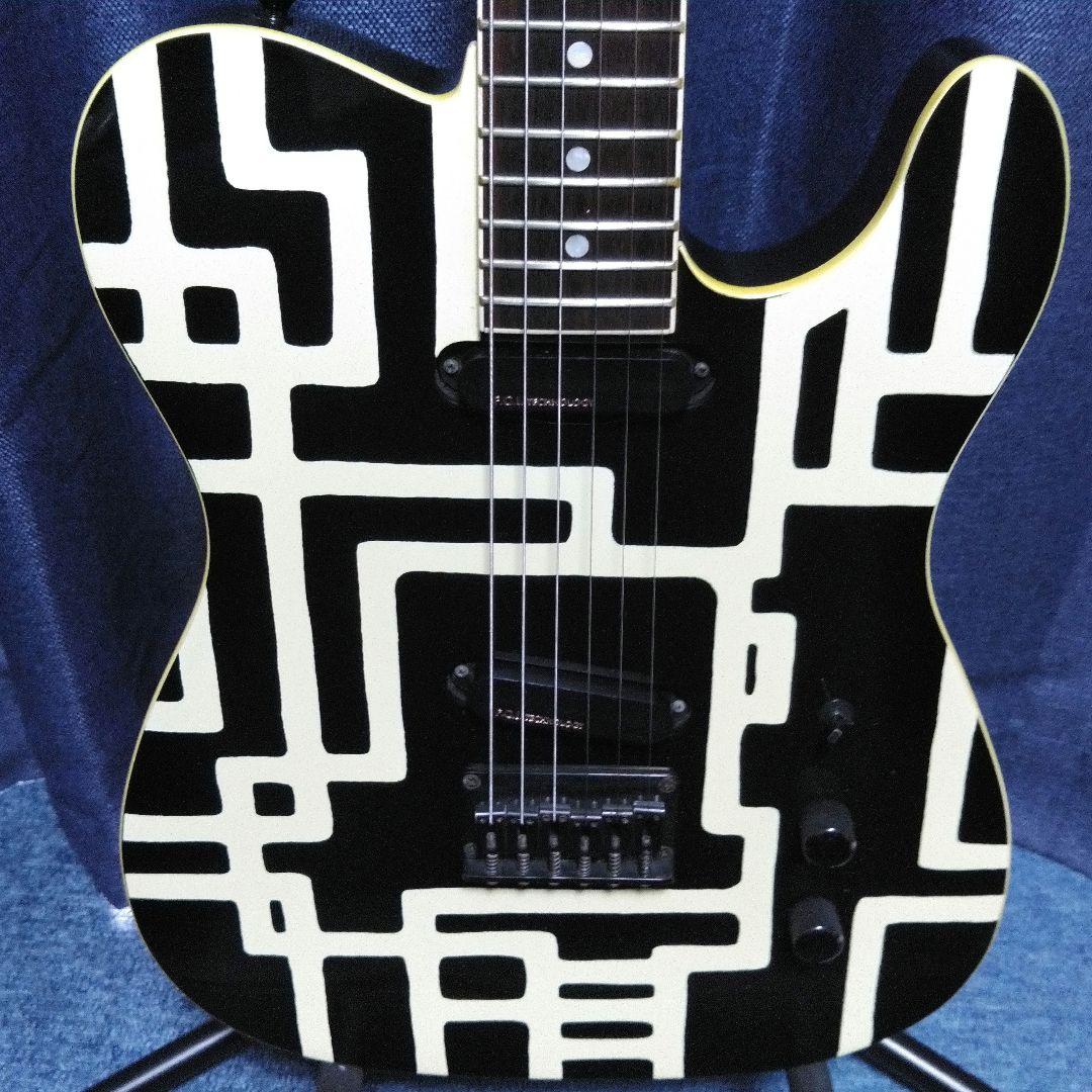 布袋モデル　FERNANDES TE-95HT　レザーケース　ストラップ付き