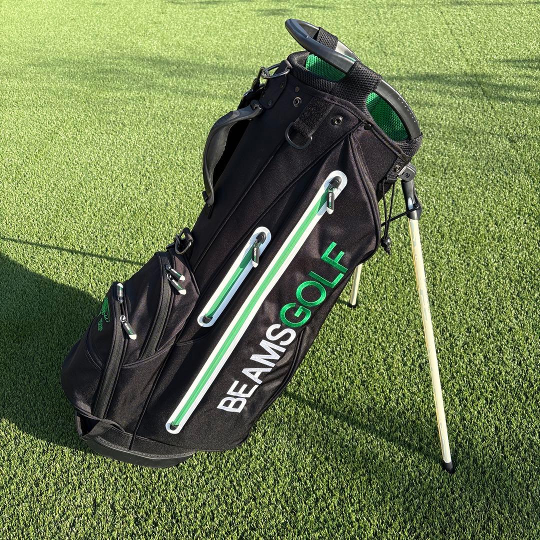 BEAMS ゴルフ キャディバッグ 美品 ビームス