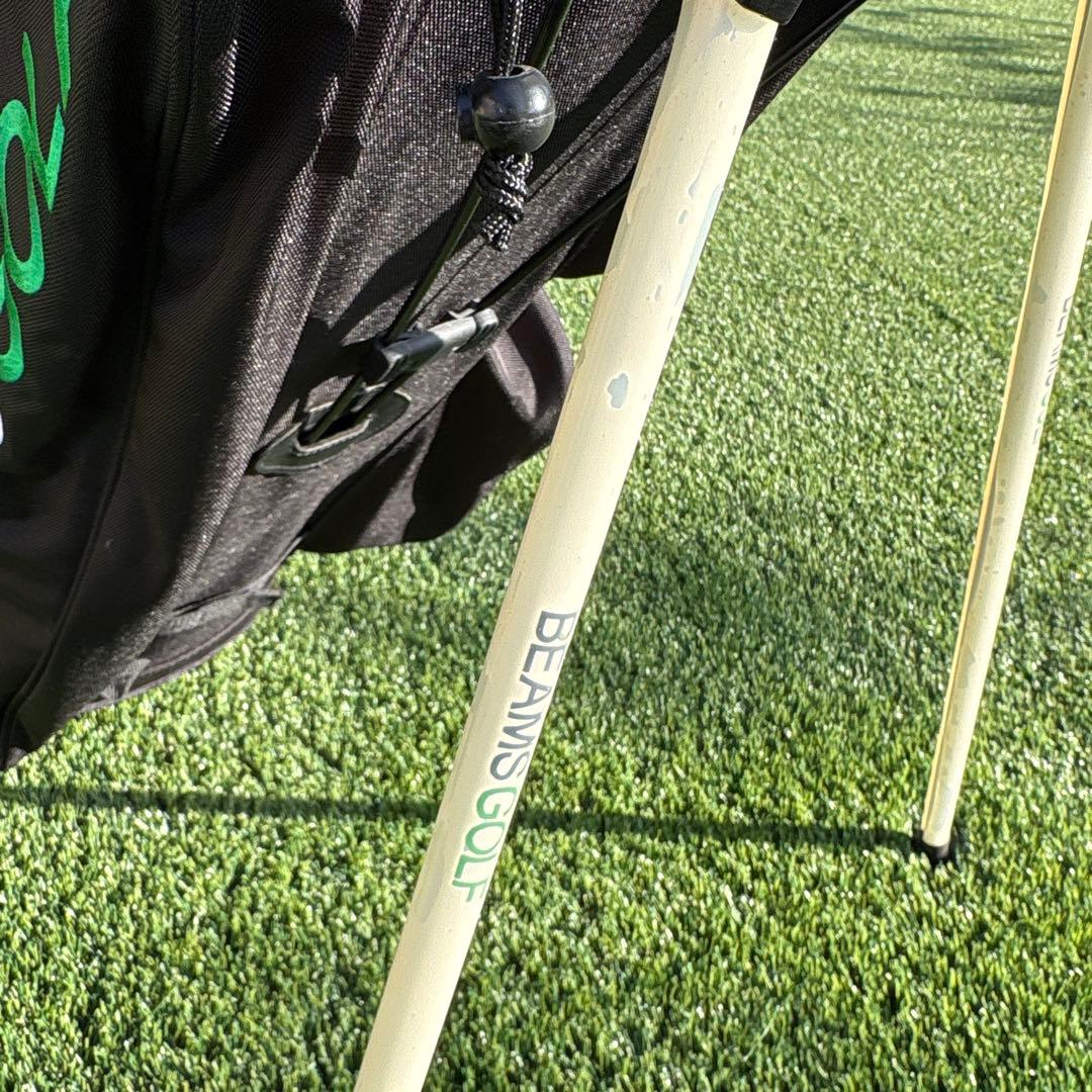 BEAMS ゴルフ キャディバッグ 美品 ビームス