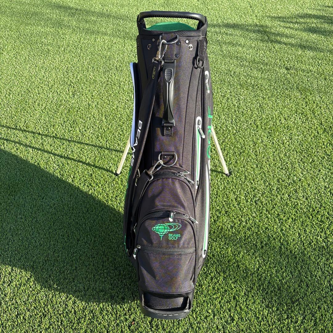 BEAMS ゴルフ キャディバッグ 美品 ビームス