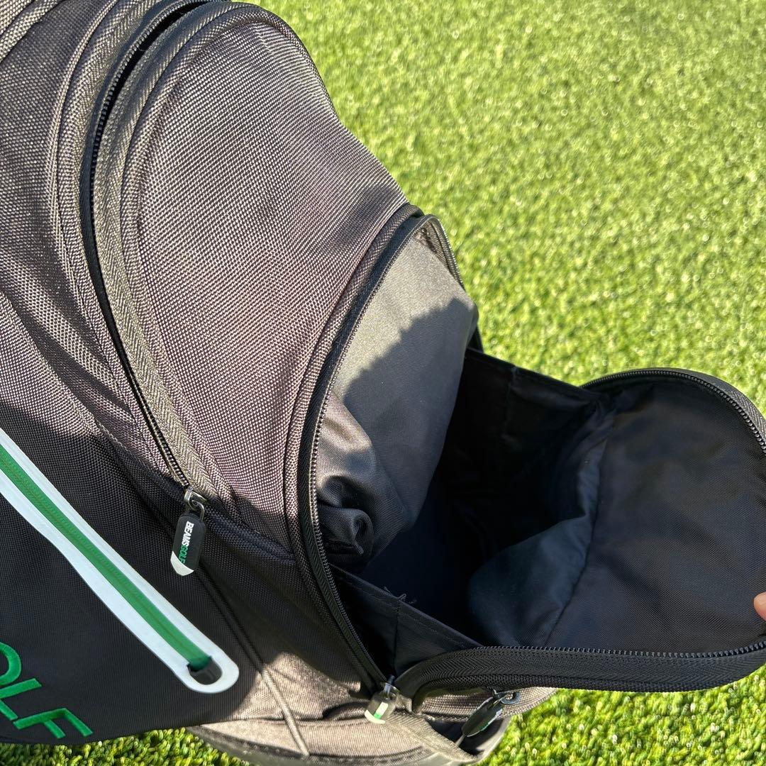 BEAMS ゴルフ キャディバッグ 美品 ビームス