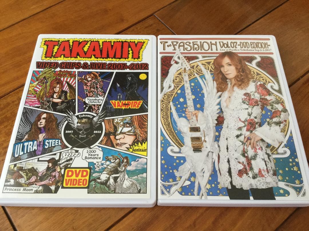Takamiy DVD2枚セット♪（Video Clips＆T-Fashion）
