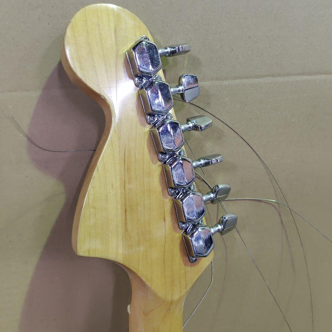 H*H様 エレキギター ブラック アルダー製　古い物ですタイムセール中