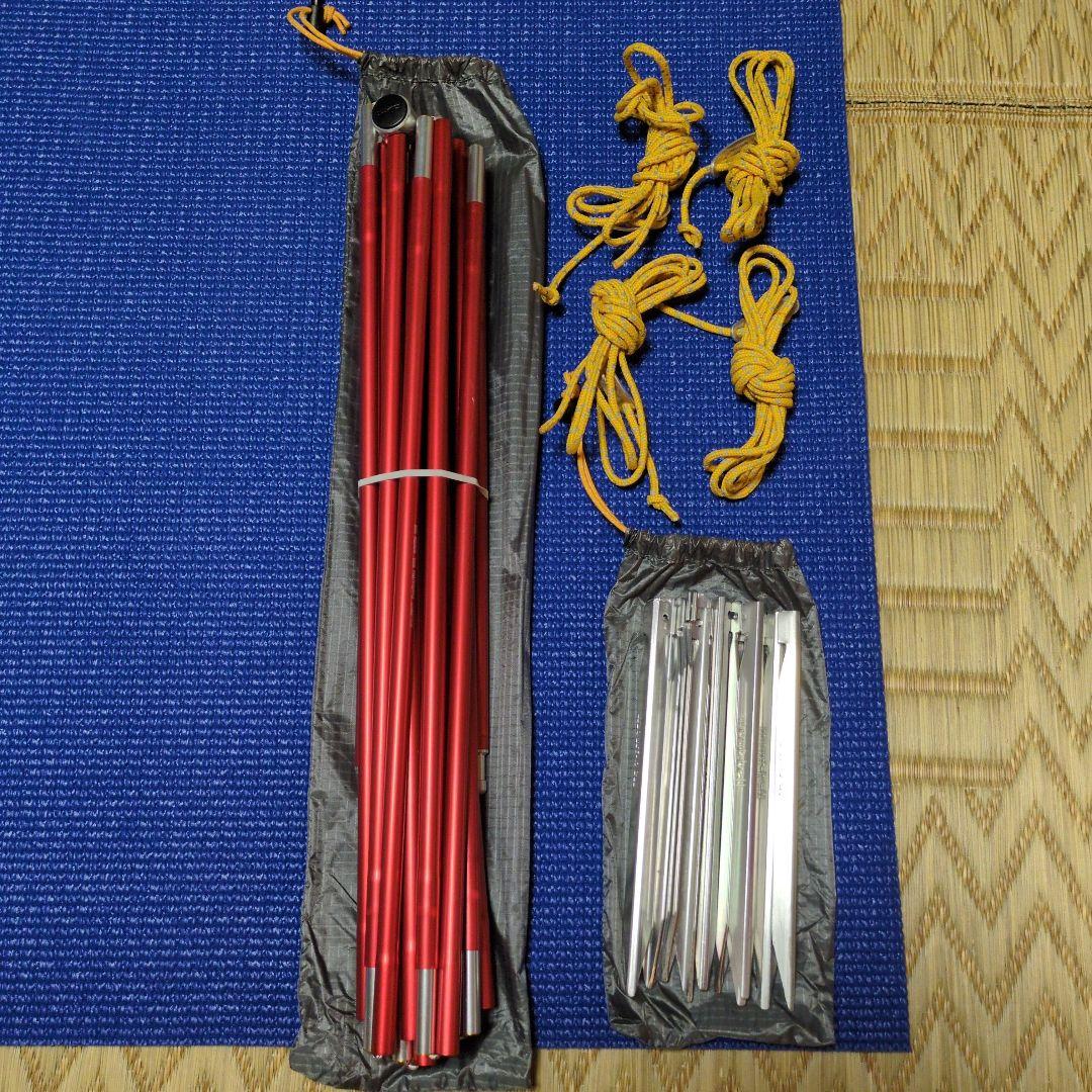 【美品】mont-bellステラリッジテント2 専用グランドシート付き