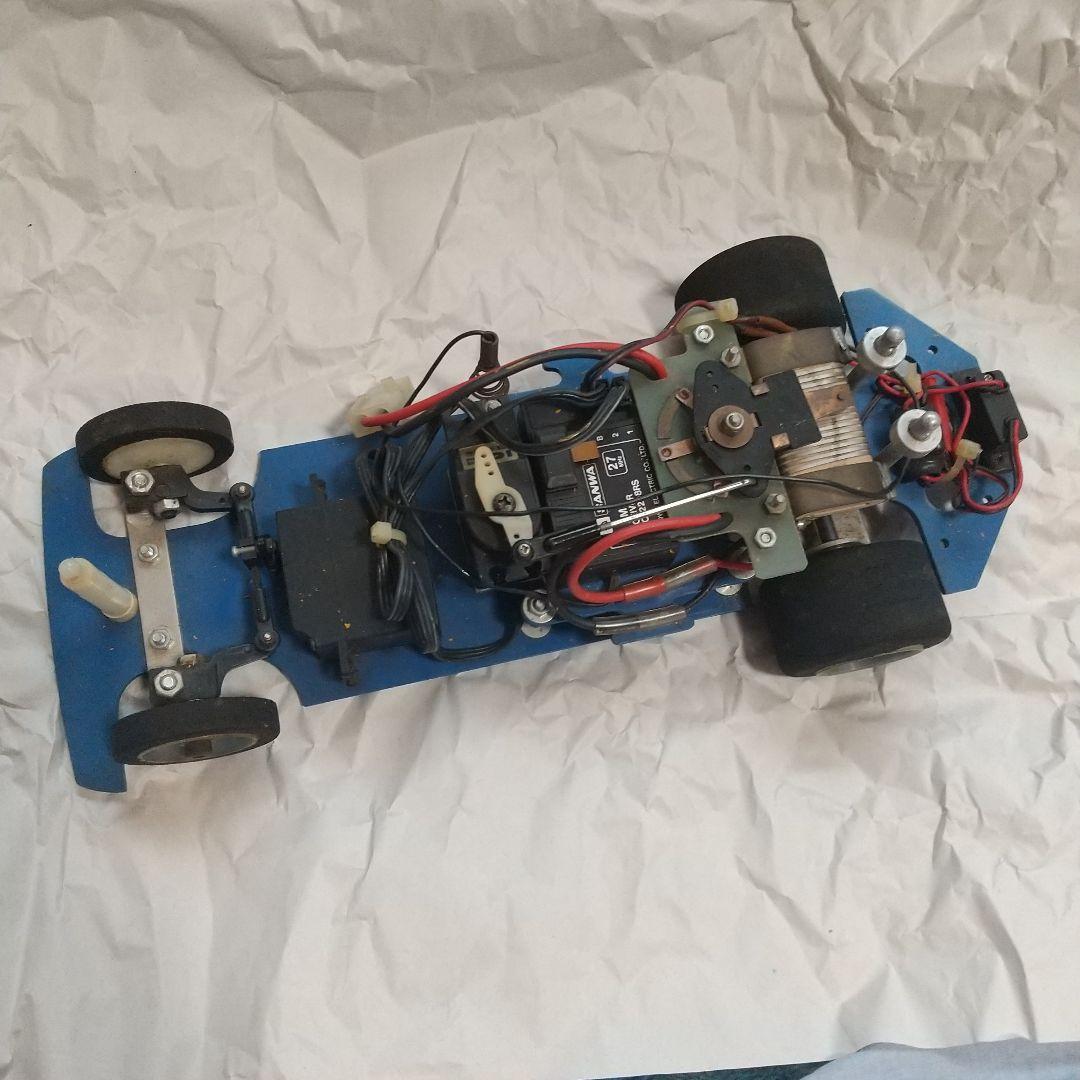 希少石政ドラッグファイターS16-E シャーシ当時メカ付き