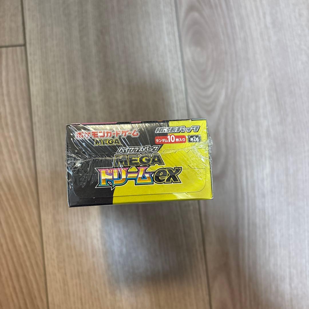 シュリンク付　ポケモンカードゲーム MEGA ドリームEX ボックス