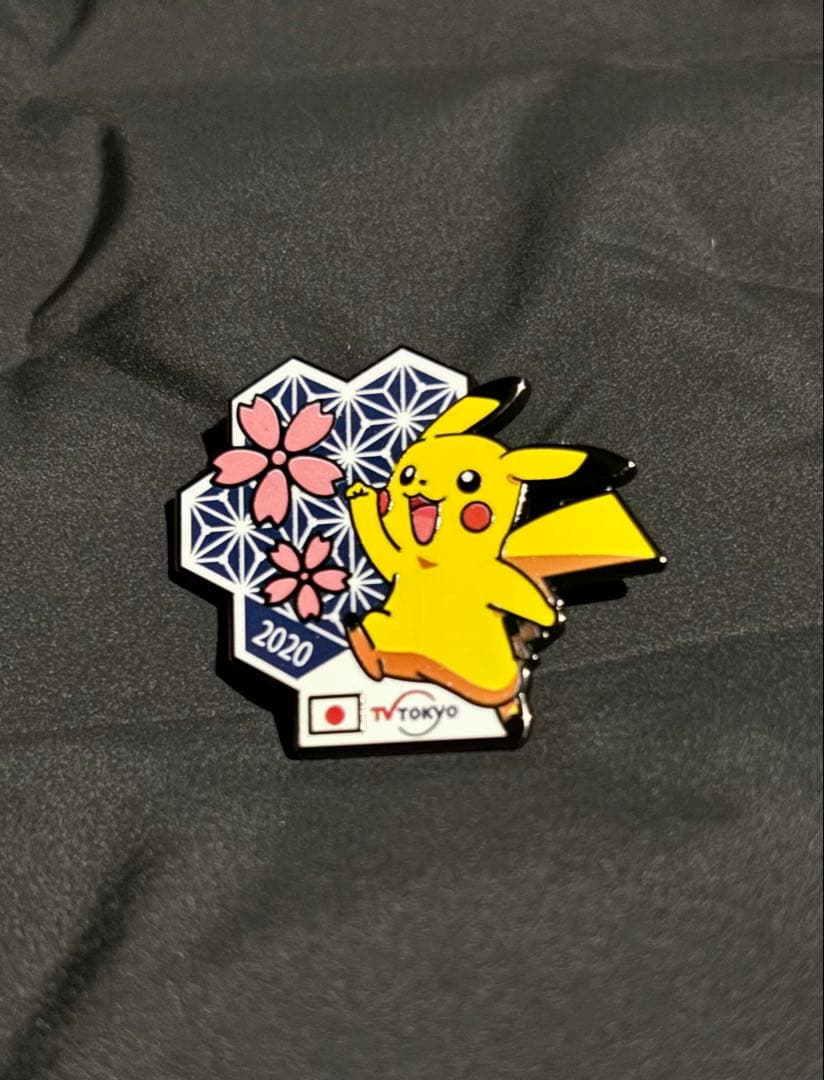 非売品　東京オリンピック　ピカチュウ ピンバッジ 2020 桜デザイン