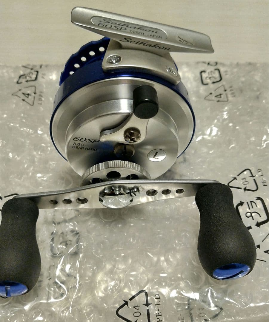 Ｈ*Ｙ様 【レア】シマノ セイハコウ 60SP チヌ イカダカセリール 左巻き