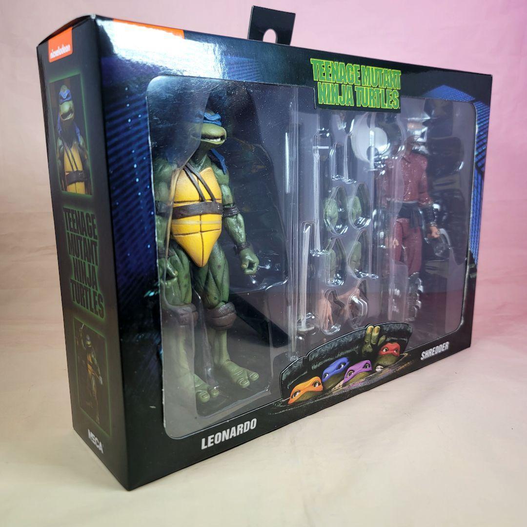 【NECA】新品 正規品 TMNT タートルズ シュレッダー vs レオナルド