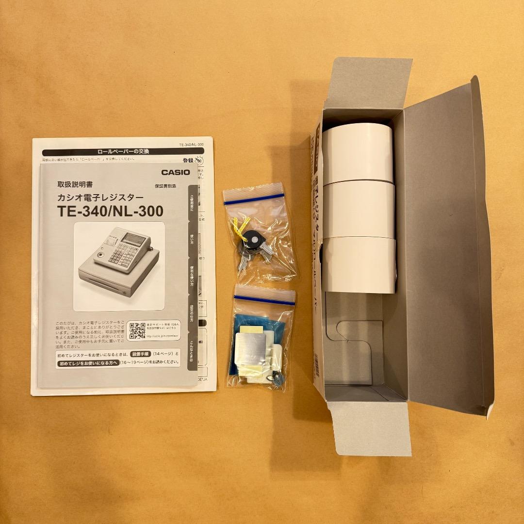 CASIO NL-300 レジスター ホワイト