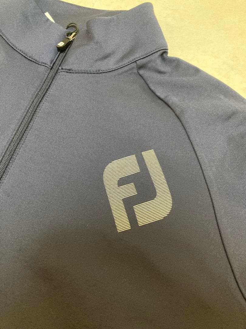 フットジョイハーフジップ高機能ジャケット