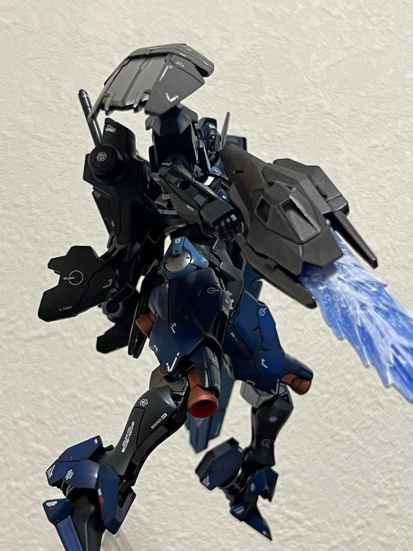 HG 1/144 ガンダムルブリス　全塗装改造品　水星の魔女ガンプラ
