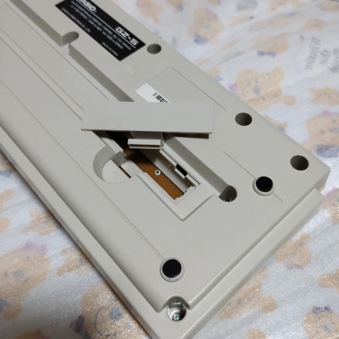 カシオ・MIDIキーボード 「 GZ-5 」純正ACアダプター付き