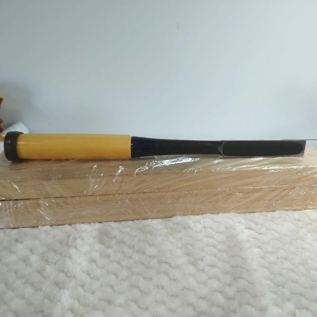 【新品未使用】希少! 左市弘 叩き鑿 6分 グミ柄