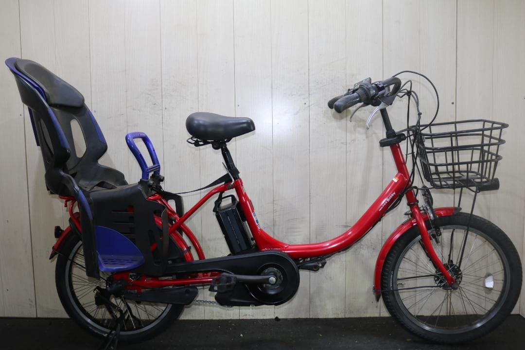 ヤマハPAS BABBY X957-0004 20型8.7AH3段 LED 赤色