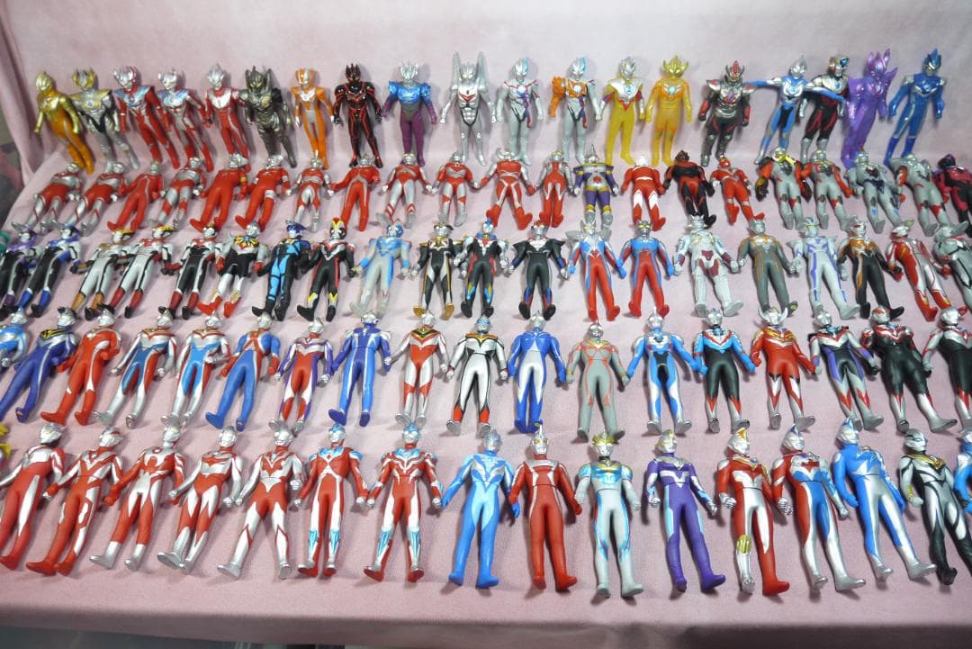 ウルトラヒーローシリーズ500　ウルトラマン　ソフビ　114体セット