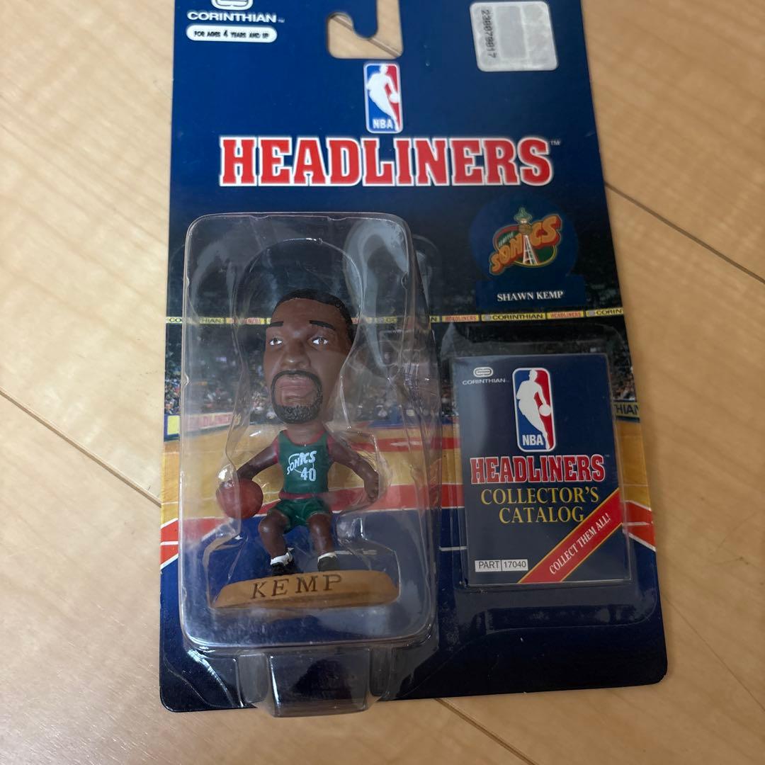 ヘッドライナーズフィギュア　7体　バスケット