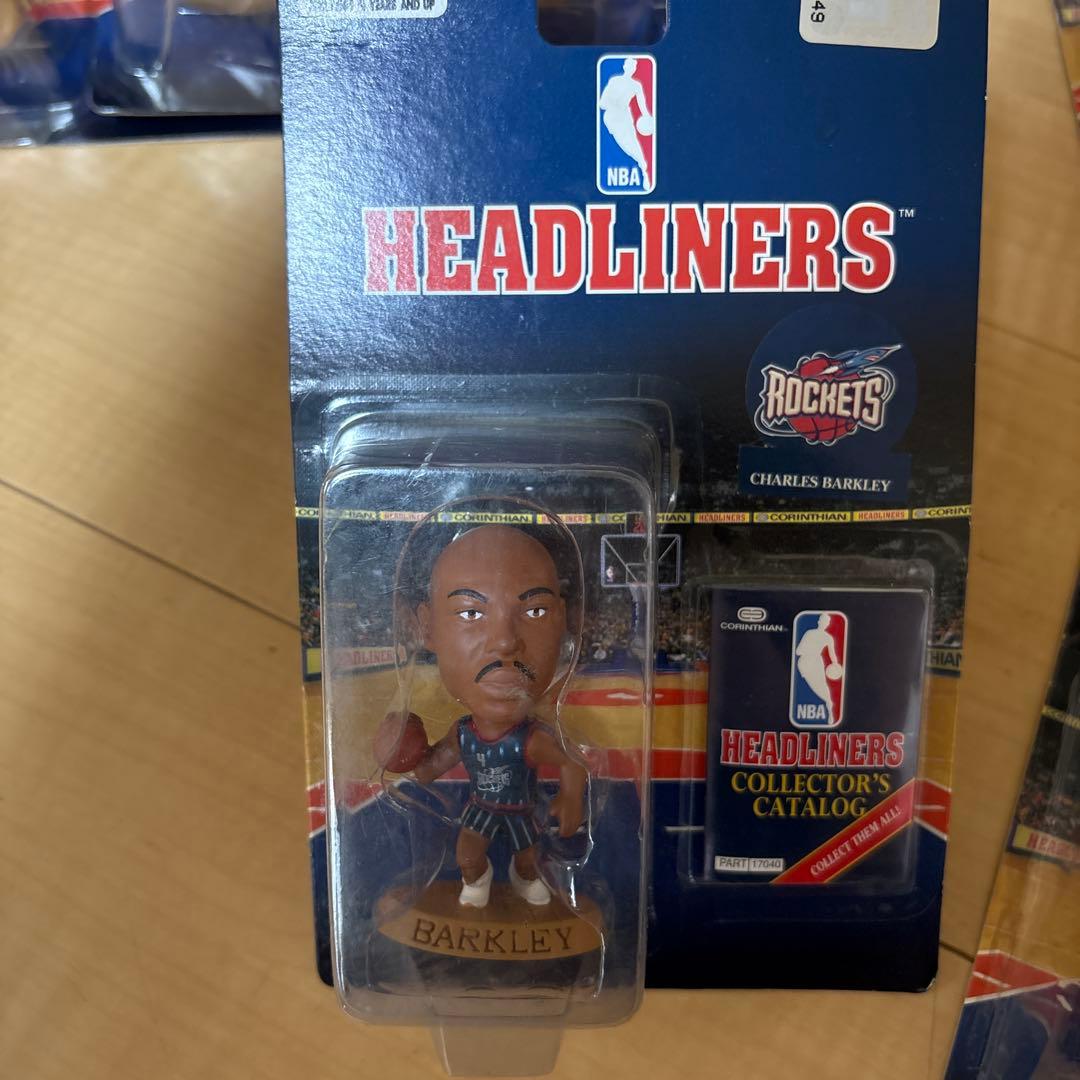 ヘッドライナーズフィギュア　7体　バスケット