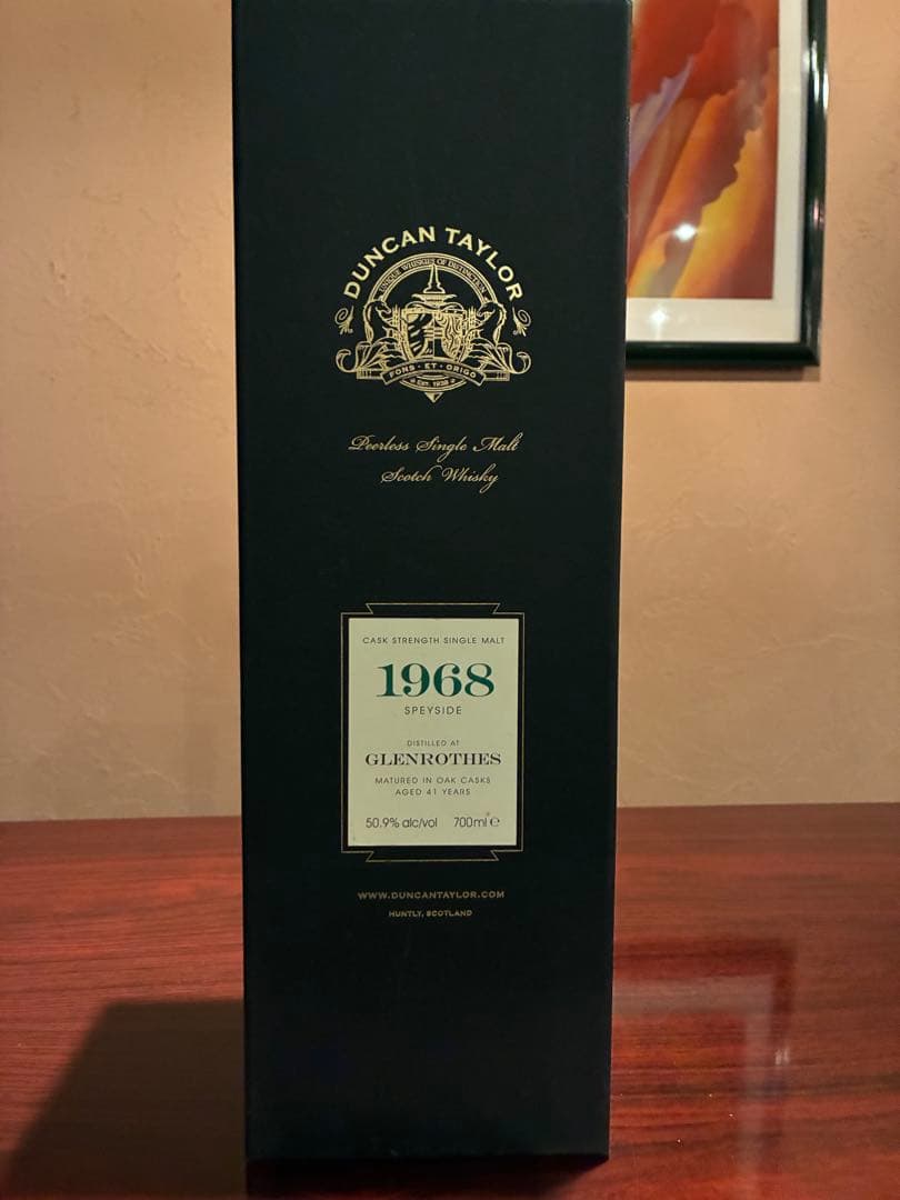 グレンロセス1968年（41年）ダンカンテイラー　50.9%