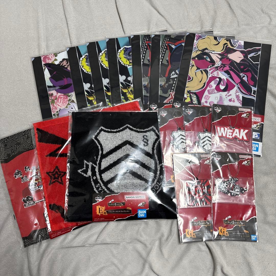 ペルソナ5 一番くじ B賞 C賞 ラストワン賞 おまけ付き