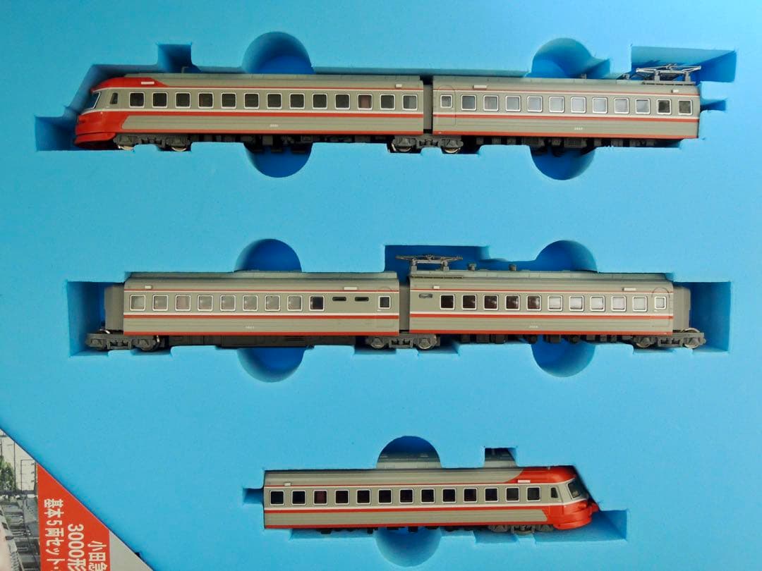 マイクロエース 小田急電鉄 特急 ロマンスカー3000形「SSE車」改造後 5両